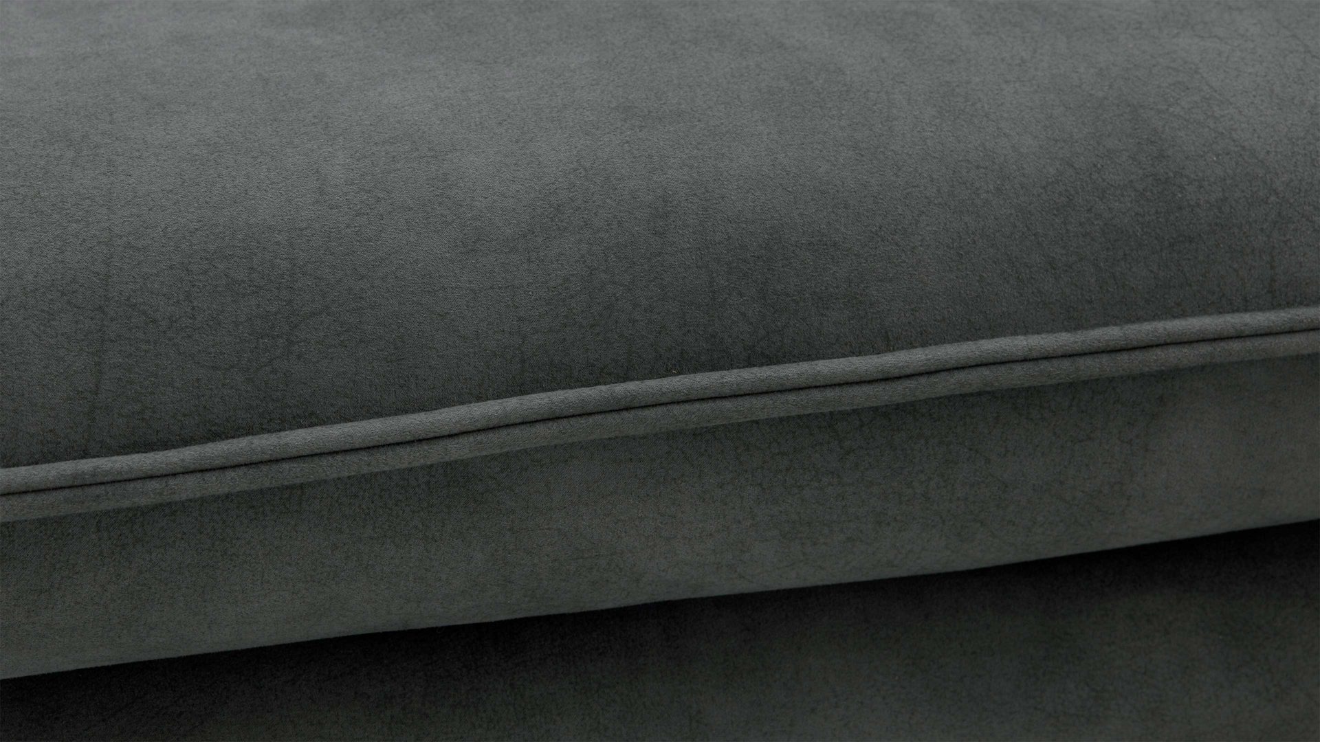 Ecksofa W.schillig i. i. aus Stoff in Dunkelgrau W.SCHILLIG Polsterserie Broadway - Ecksofa elephantgrauer Bezug V52 23 - Stellfläche ca. 291 x 164 cm