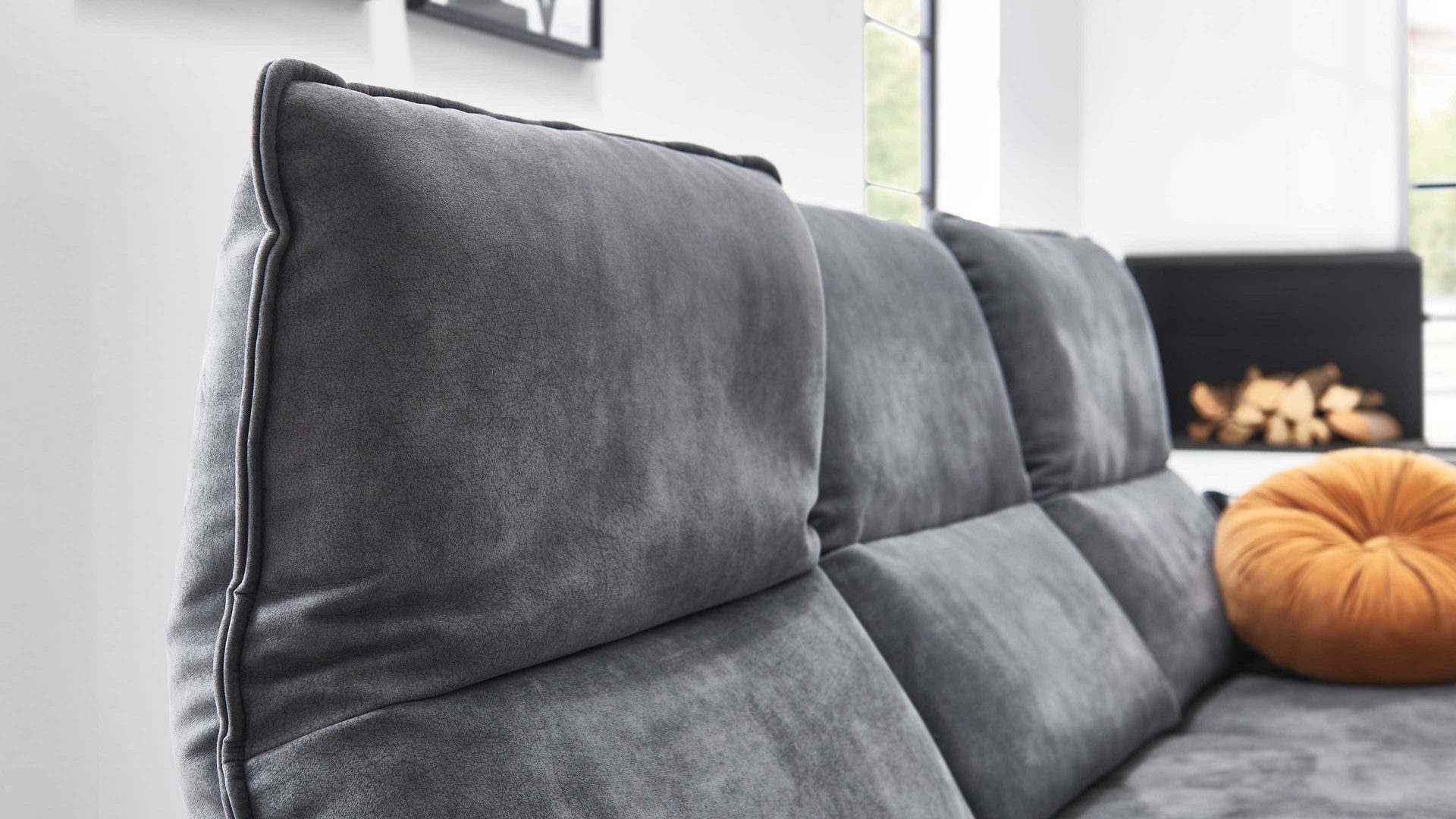 Funktion W.schillig i. i. aus Metall in Transparent W.SCHILLIG Polsterserie Broadway - Kopfteilverstellung Funktions-Mehrpreis