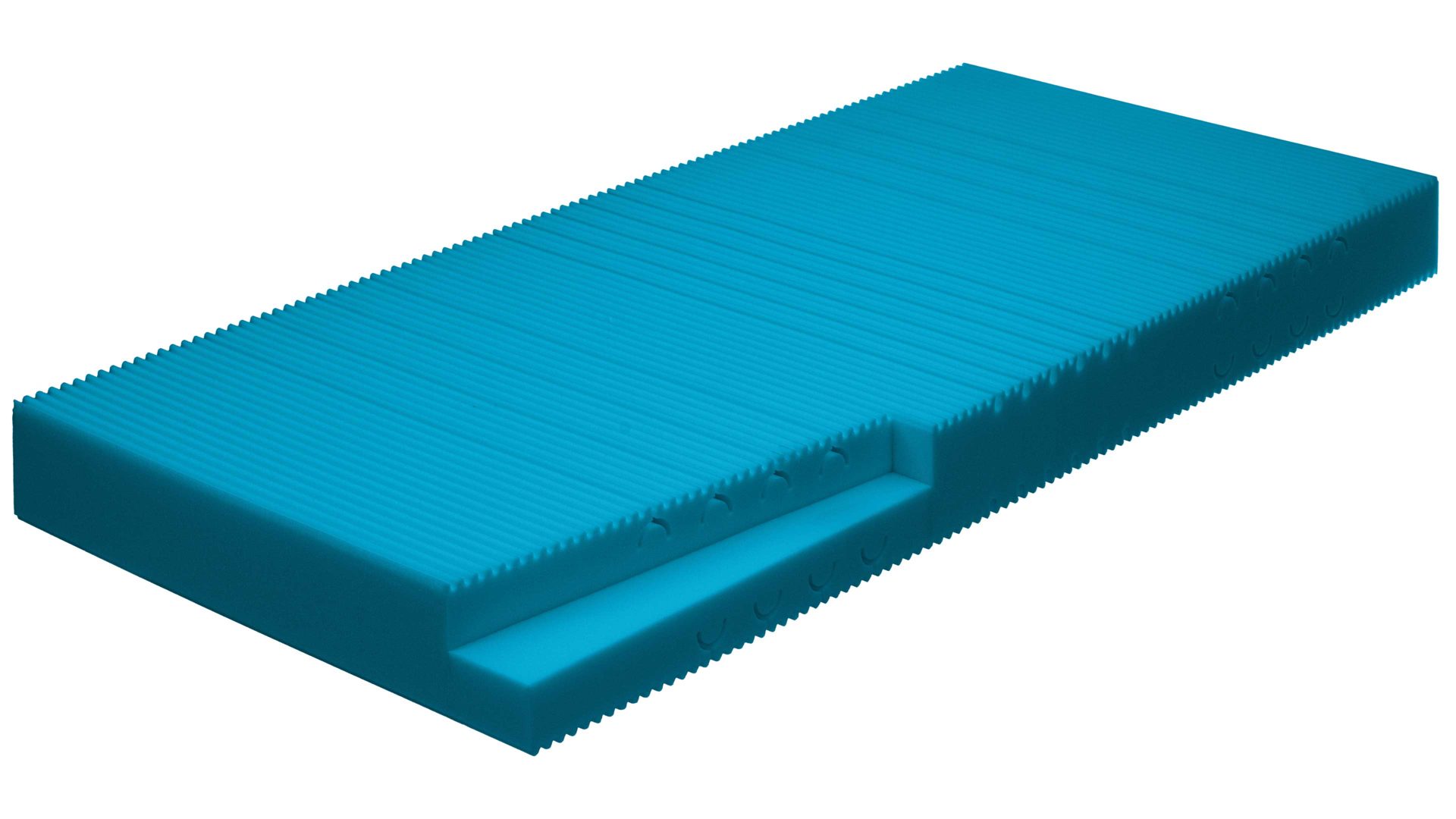 Kaltschaummatratze comfortmaster besser sitzen, liegen, leben aus Stoff in Weiß Comfortmaster Matratze Classic S H2, Kaltschaum – Liegefläche ca. 200 x 200 cm