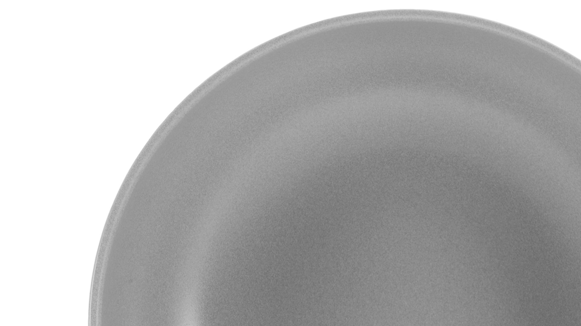 Schale Creatable aus Keramik in Grau CREATABLE Uno – Mehrzweckschale graues Steinzeug – Durchmesser ca. 16 cm