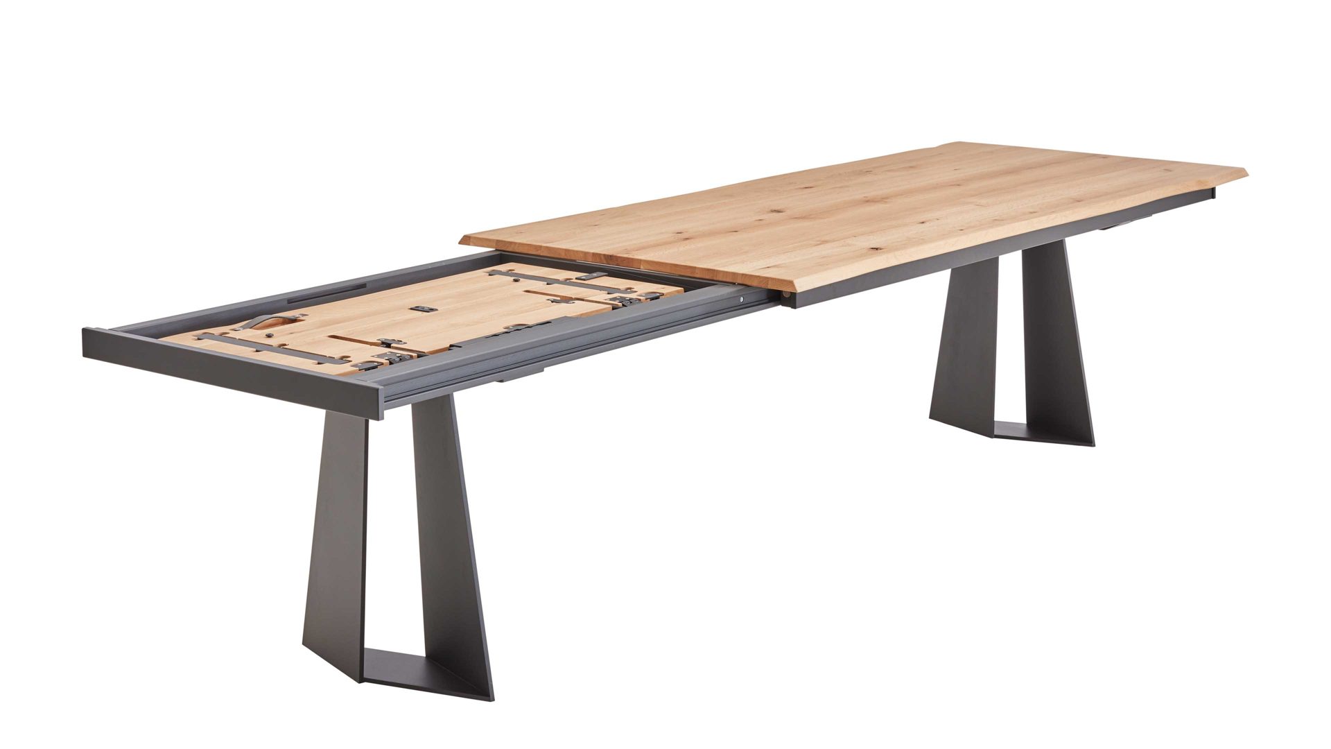 Mehrpreis Venjakob aus Holz in Holzfarben VENJAKOB Esstischsystem Chic ET674 Frontauszugssystem mit Klappeinlage Funktions-Mehrpreis - ca. 65 x 90 cm