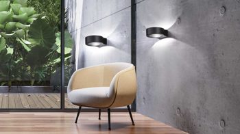 Wandleuchte Fh fischer & honsel aus Metall in Schwarz FH Außen-Wandleuchte Torres schwarzes Metall - ca. 13 x 15 cm