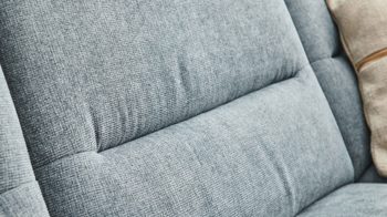 Ecksofa modulmaster aus Stoff in Hellblau Modulmaster MM-ZE1148 - Ecksofa stahlfarbener Bezug Milano & Fuß Z002-M01 - Stellfläche ca. 254 x 209 cm