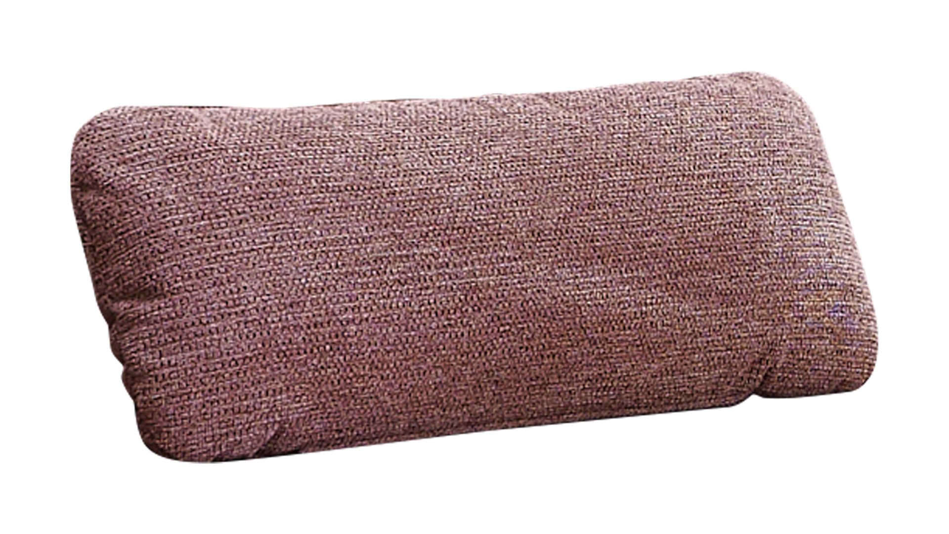 Einzelkissen modulmaster aus Stoff in Rosa Modulmaster MM-ZE1130 - Nierenkissen rosé Webstoff Famosa wine - ca. 58 x 25 cm