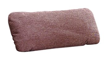 Einzelkissen modulmaster aus Stoff in Rosa Modulmaster MM-ZE1130 - Nierenkissen rosé Webstoff Famosa wine - ca. 58 x 25 cm