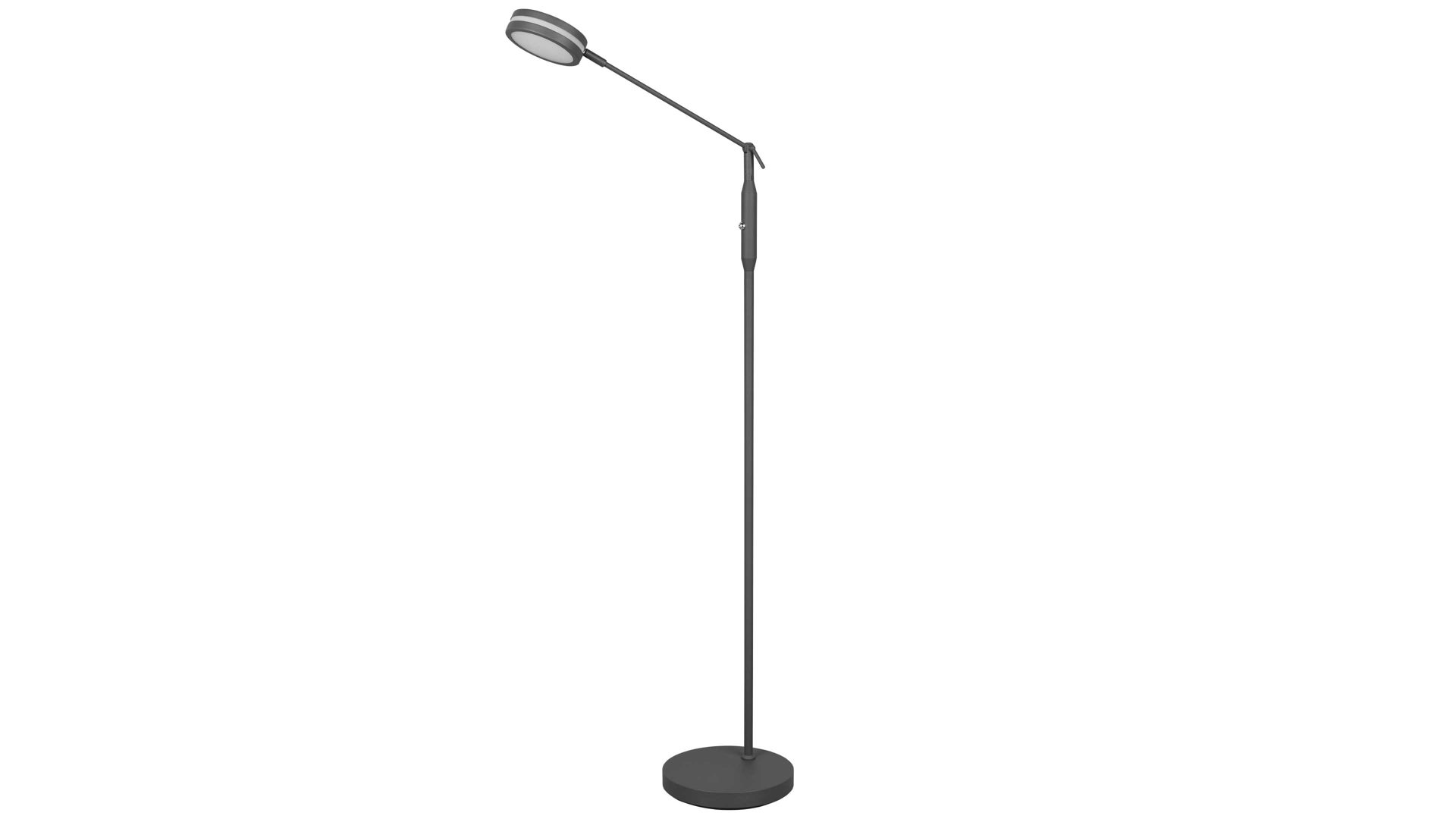 Stehleuchte Trio lighting for you aus Metall in Anthrazit Trio Stehleuchte Franklin anthrazitfarbenes Metall - Höhe ca. 133 cm