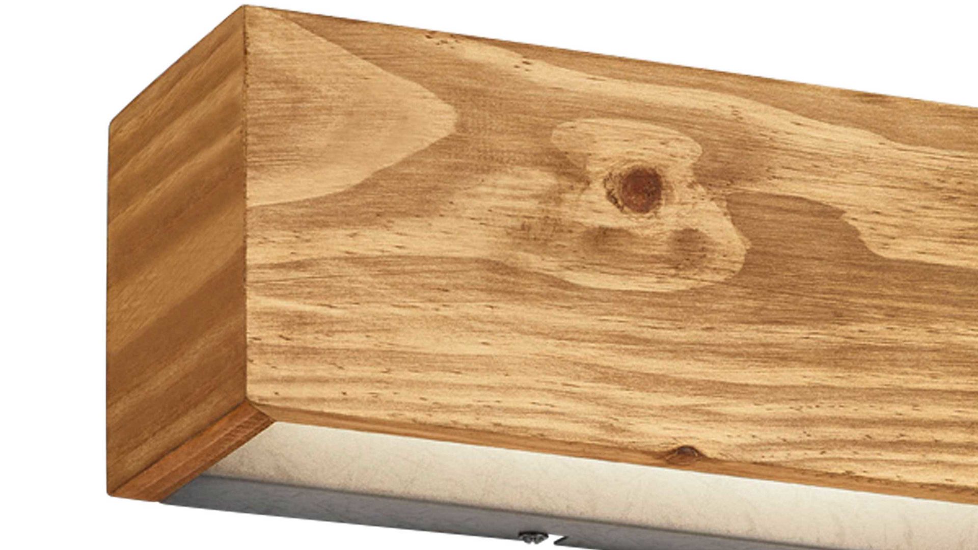 Wandleuchte Trio lighting for you aus Holz in Holzfarben TRIO Wandleuchte Brad helles Holz - Breite ca. 37 cm