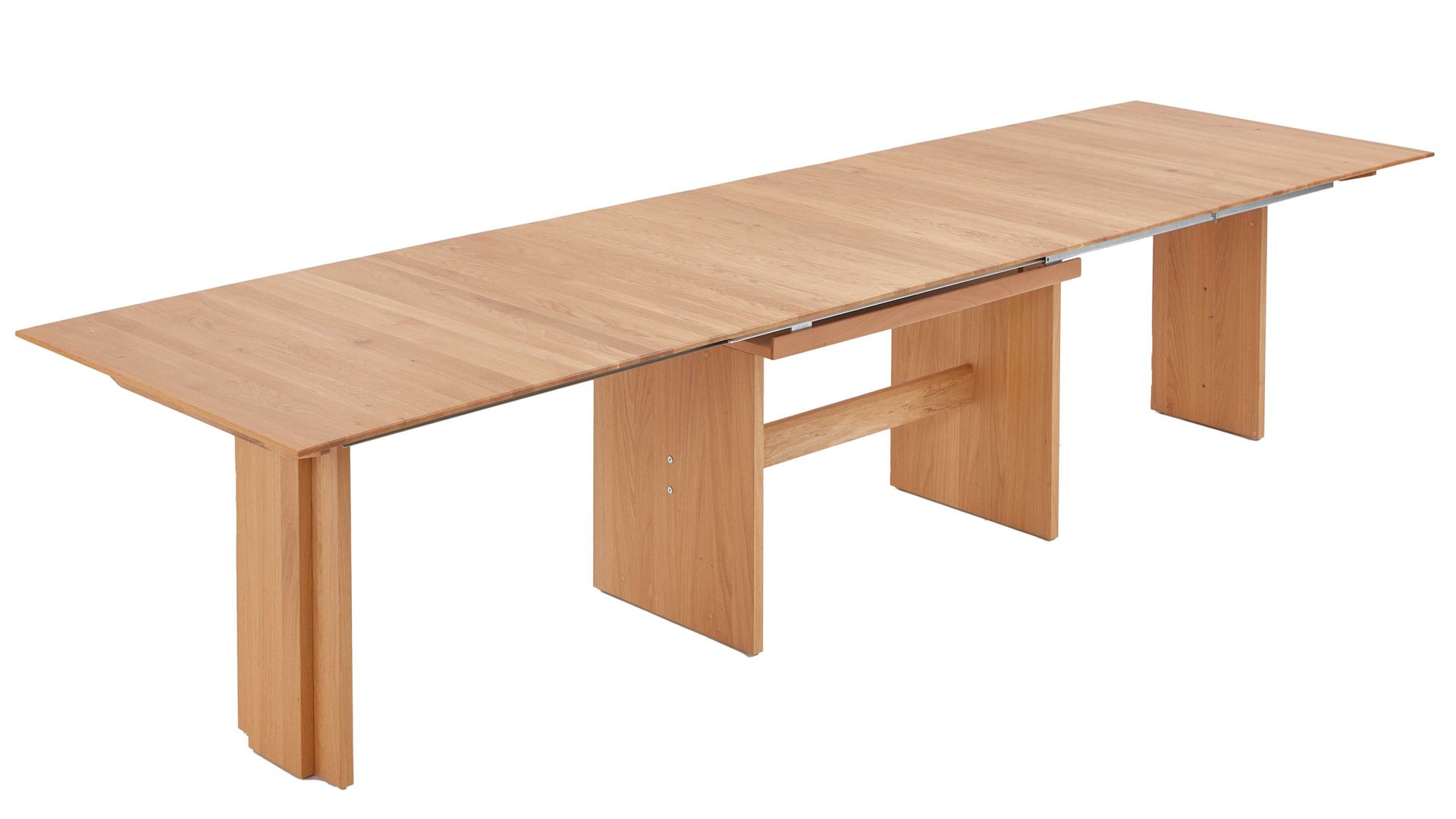 Auszugtisch Niehoff sitzmoebel aus Holz in Holzfarben NIEHOFF SITZMÖBEL Auszugtisch Bornholm Wildeiche - ca. 160 - 320 x 95 cm