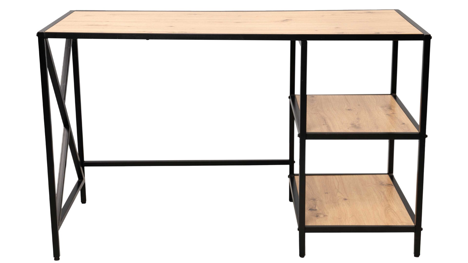 Schreibtisch M2 kollektion aus MDF in Holzfarben Schreibtisch Brisbane Artisaneiche - ca. 120 x 74 cm