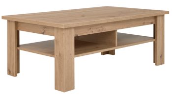 Couchtisch Interliving aus Holz in Holzfarben Interliving Wohnzimmer Serie 2110 - Couchtisch Alteiche - ca. 120 x 70 cm