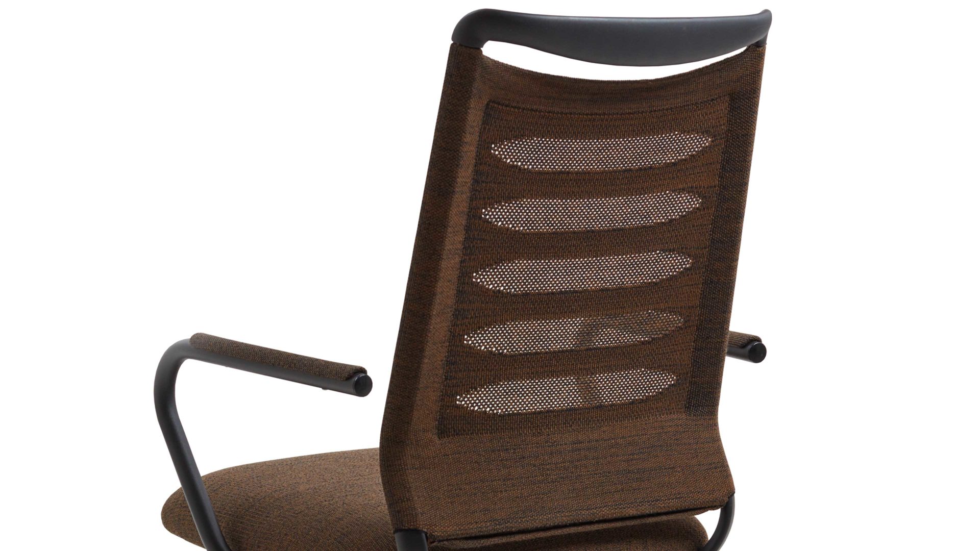 Vierfußstuhl Venjakob aus Kunststoff in Braun VENJAKOB Polsterstuhl Lilli 3000 mit Armlehne und Drehfunktion bronzefarbener Bezug & Anthrazit