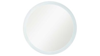 Wandspiegel Interliving aus Spiegel in Transparent Interliving Bad Serie 7332 - Spiegel mit Beleuchtung Durchmesser ca. 60 cm