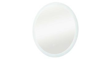 Wandspiegel Interliving aus Spiegel in Transparent Interliving Bad Serie 7332 - Spiegel mit Beleuchtung Durchmesser ca. 60 cm