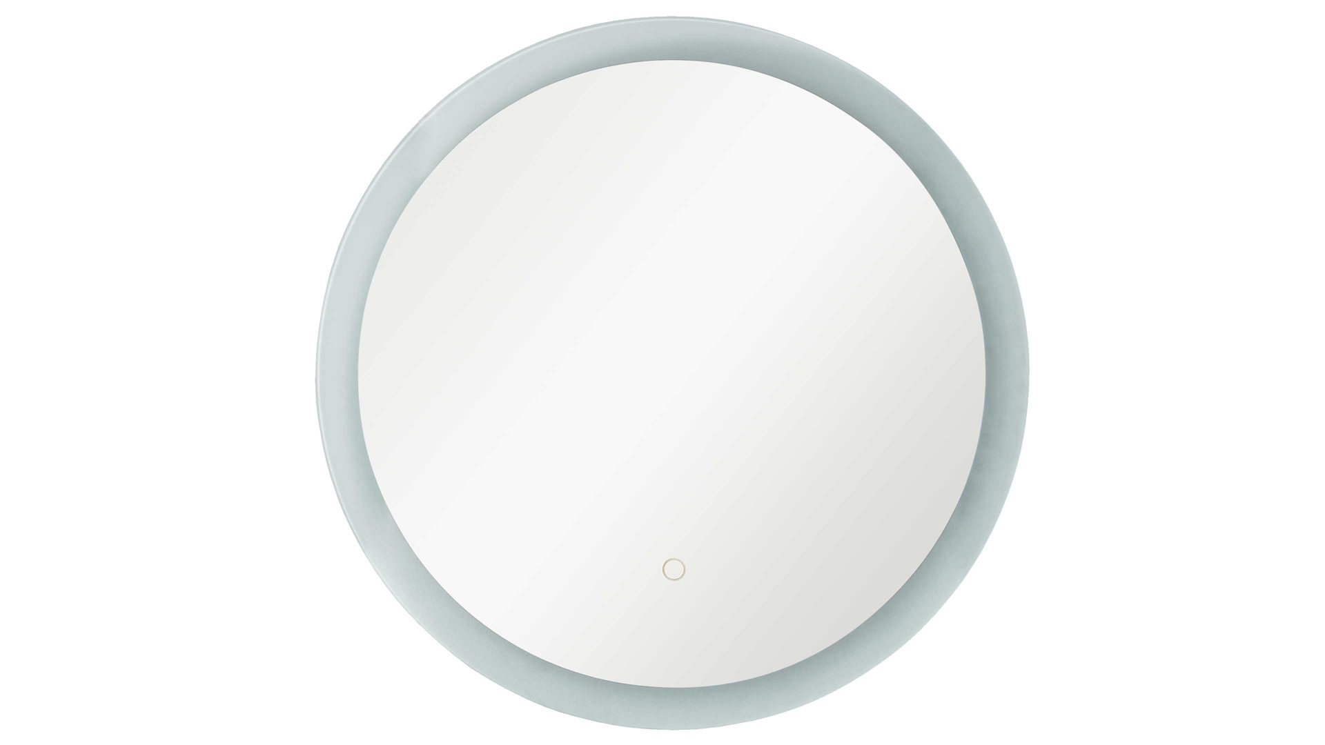 Wandspiegel Interliving aus Spiegel in Transparent Interliving Bad Serie 7332 - Spiegel mit Beleuchtung Durchmesser ca. 60 cm