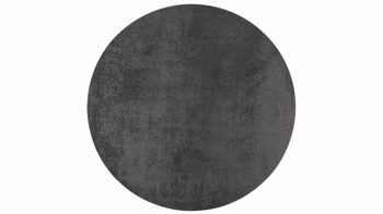 Beistelltisch Interliving aus Keramik in Dunkelgrau Interliving Couchtisch Serie 6220 - Beistelltisch ET069TI titanfarbene Keramik & schwarzer Stahl &  - Durchmesser ca. 40 cm