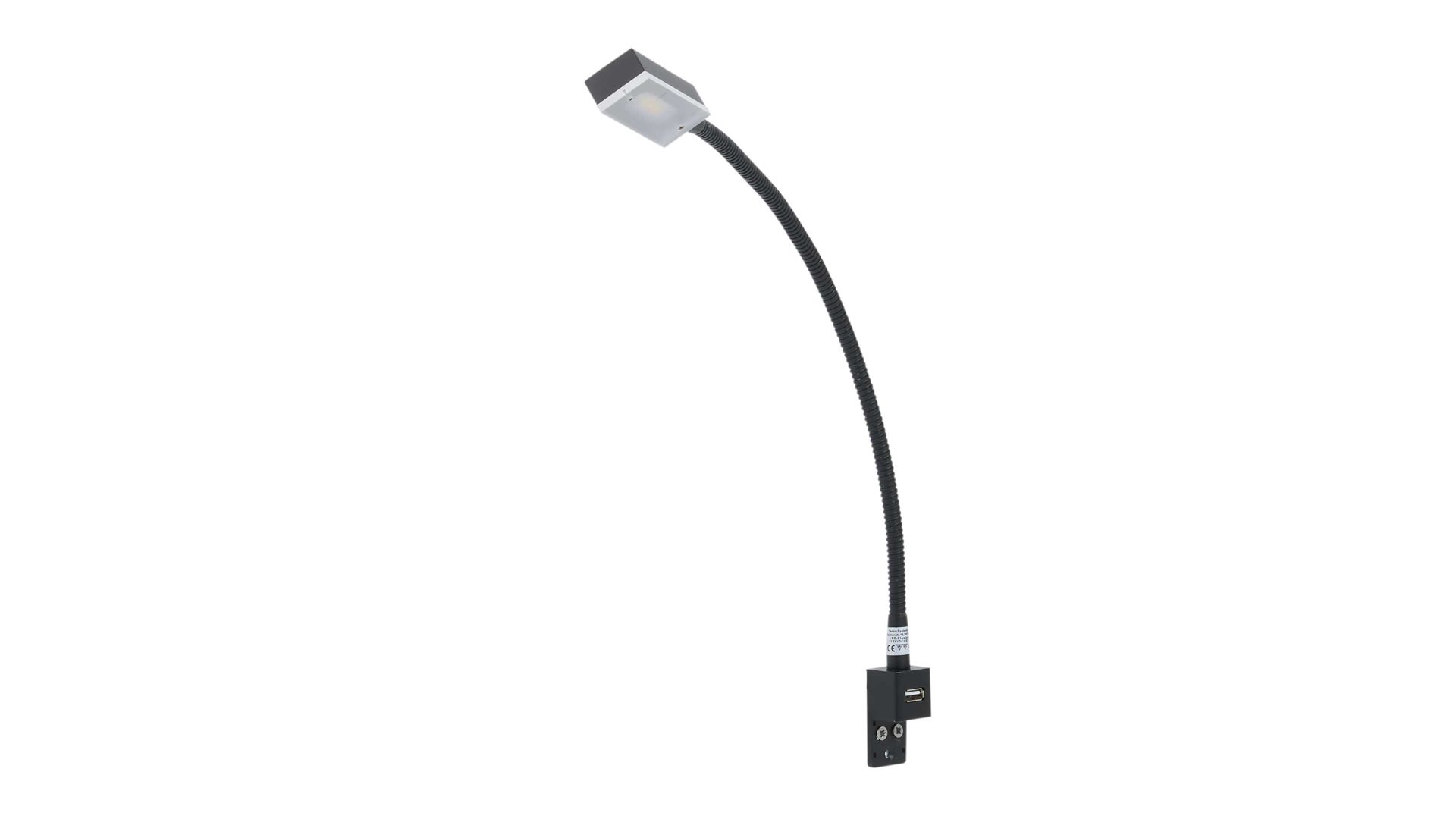 Möbelbeleuchtung Interliving aus Metall in Anthrazit Interliving Kleiderschrank Serie 1207 – Flexleuchten-Set 80033 zweiteilig