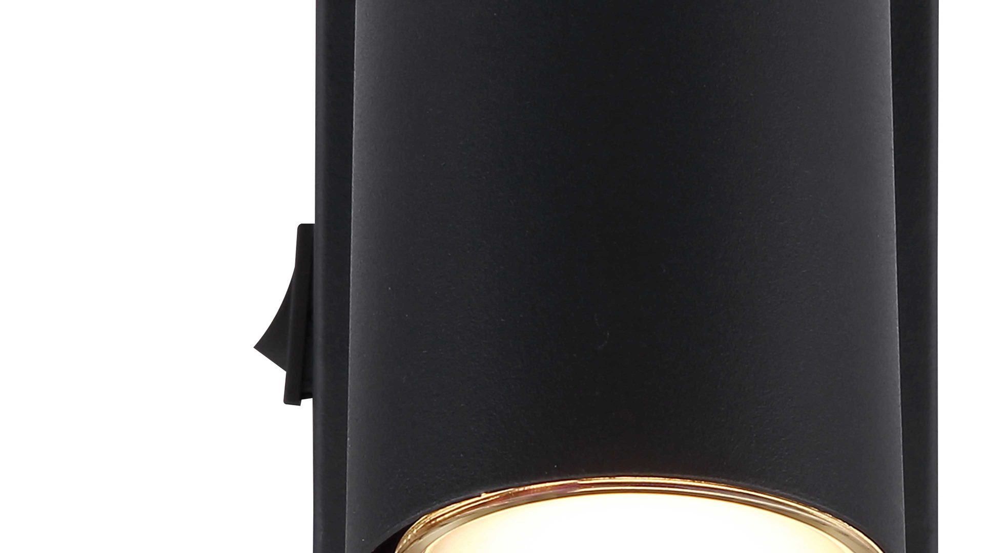 Wandleuchte Globo lighting aus Metall in Schwarz GLOBO Strahler Robby Mattschwarz - ein Spot