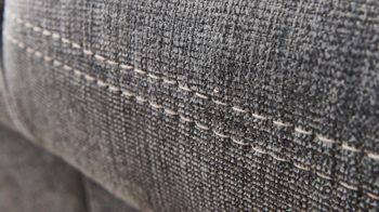 Relaxsessel OrthoSedis aus Stoff in Grau OrthoSedis OS-PP1175 - Relaxsessel stahlfarbener Bezug Milan & schwarzer Alu-Sternfuß