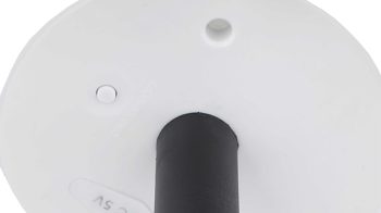 Solarleuchte Globo lighting aus Kunststoff in Weiß GLOBO Akku-Solarleuchte Opal & Schwarz - Höhe ca. 70 - 150 cm