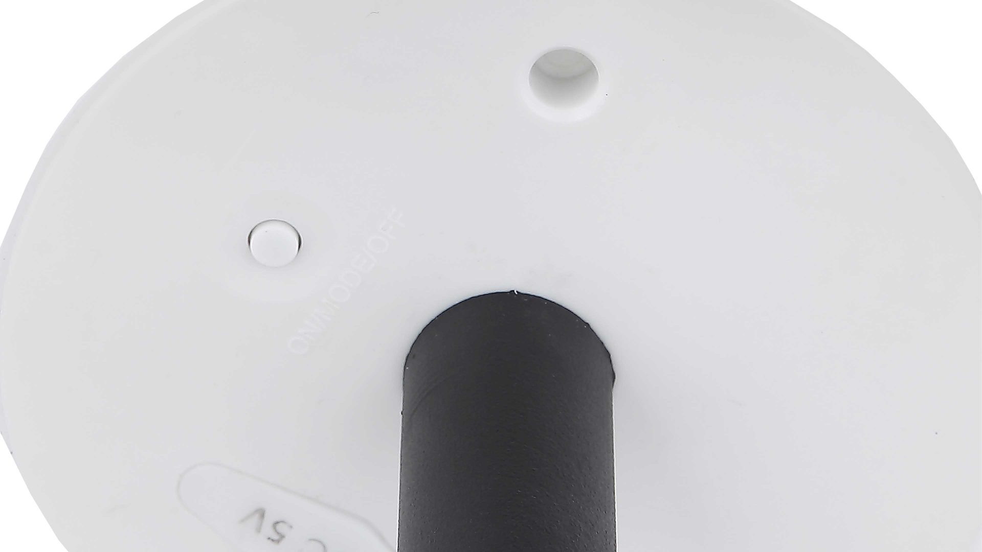 Solarleuchte Globo lighting aus Kunststoff in Weiß GLOBO Akku-Solarleuchte Opal & Schwarz - Höhe ca. 70 - 150 cm