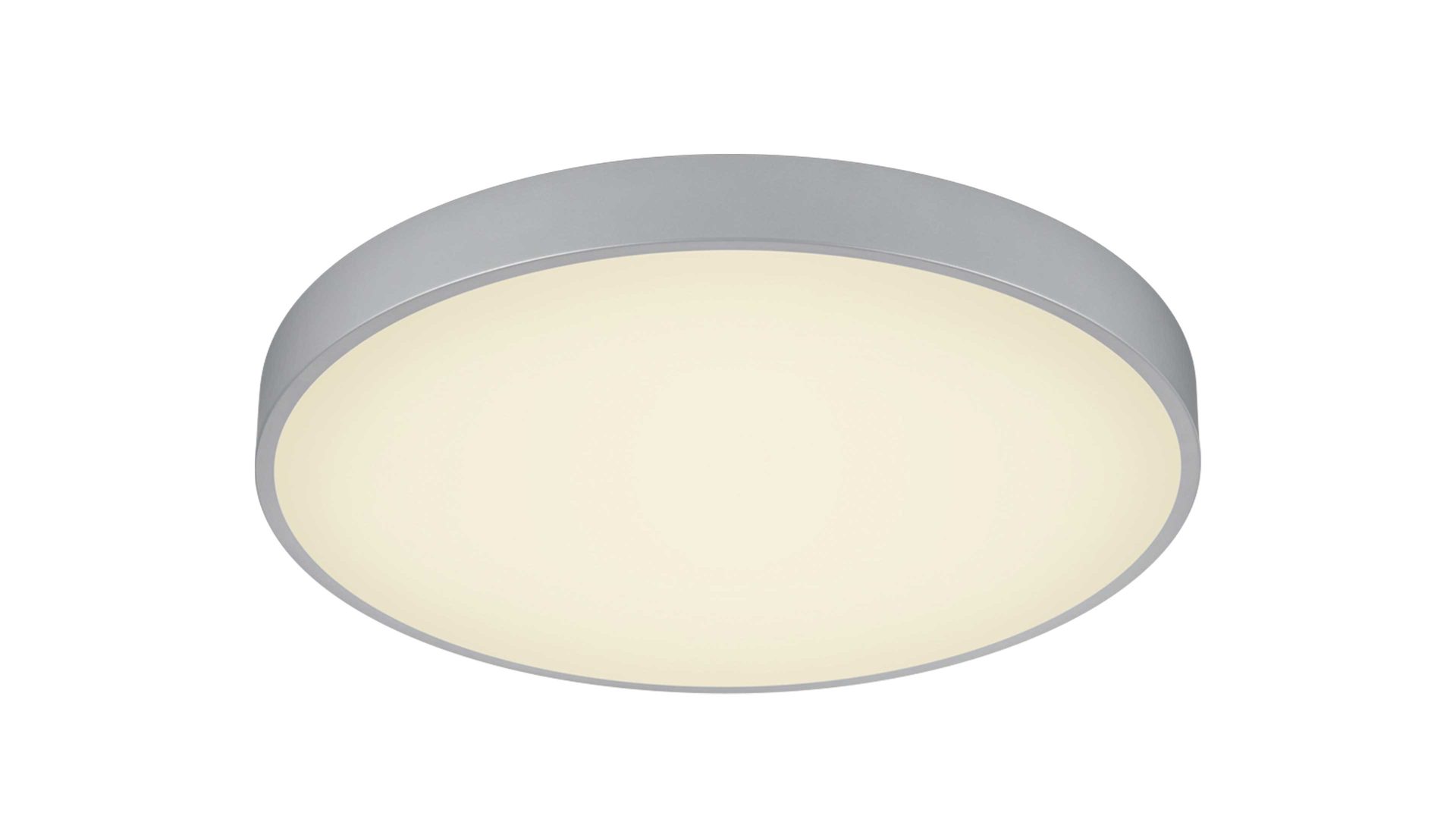 Deckenleuchte Trio lighting for you aus Metall in Hellgrau TRIO Leuchten Serie Waco titanfarbenes Metall - Durchmesser ca. 50 cm