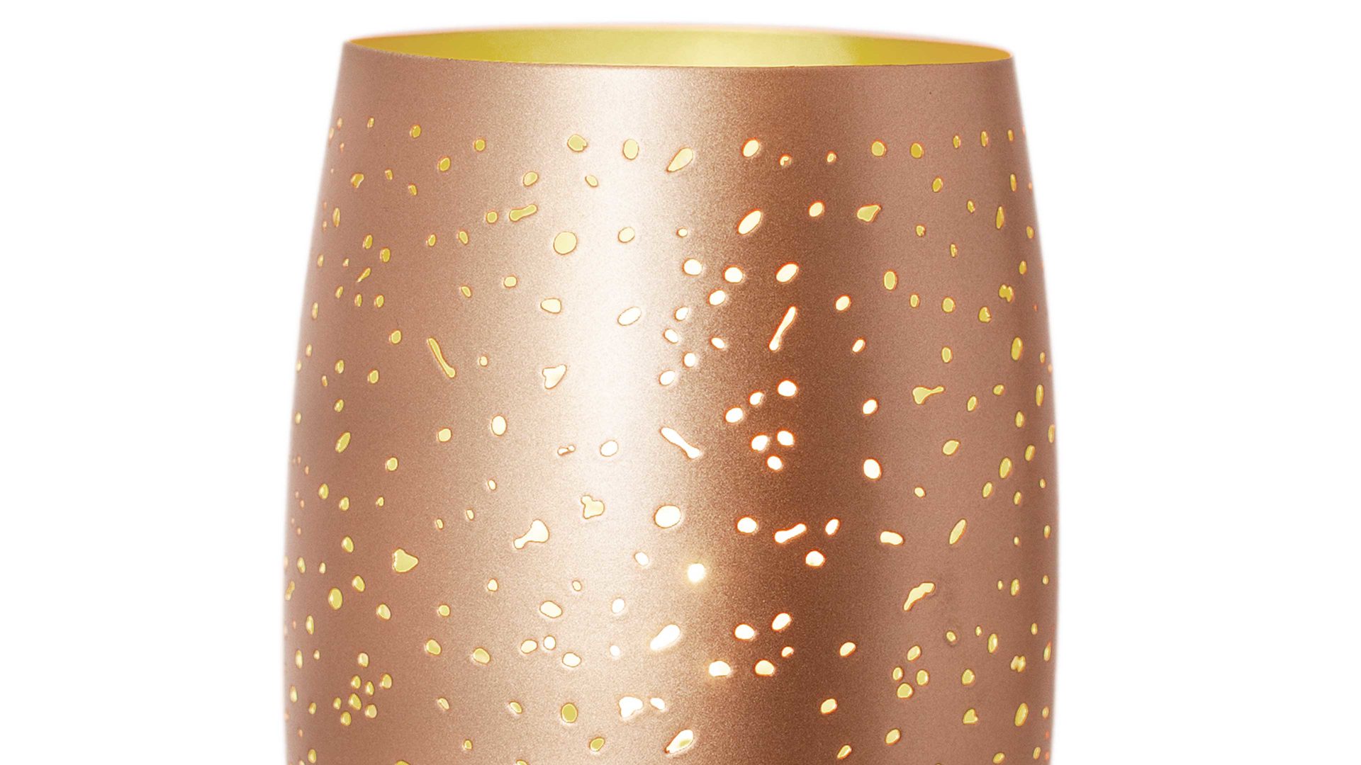 Tischleuchte By rydens aus Metall in Gold BY RYDÉNS Tischleuchte Colby goldfarbenes Metall - Höhe ca. 26 cm