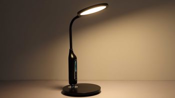 Schreibtischleuchte Globo lighting aus Kunststoff in Schwarz GLOBO Lampen Serie Fruggy - Schreibtischleuchte schwarzes Silikon - Höhe ca. 41 cm