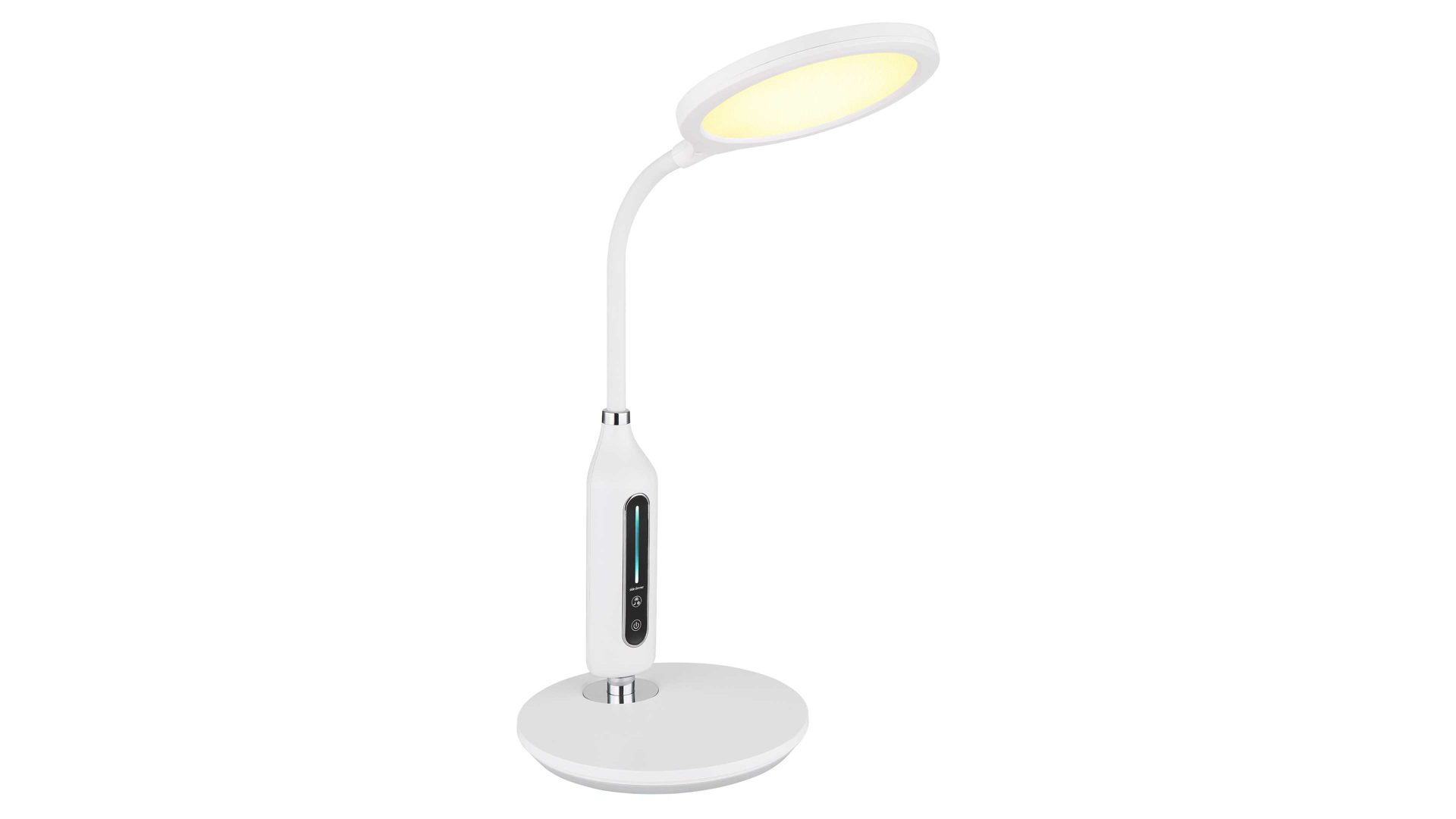 Schreibtischleuchte Globo lighting aus Kunststoff in Weiß GLOBO Lampen Serie Fruggy - Schreibtischleuchte weißes Silikon - Höhe ca. 41 cm
