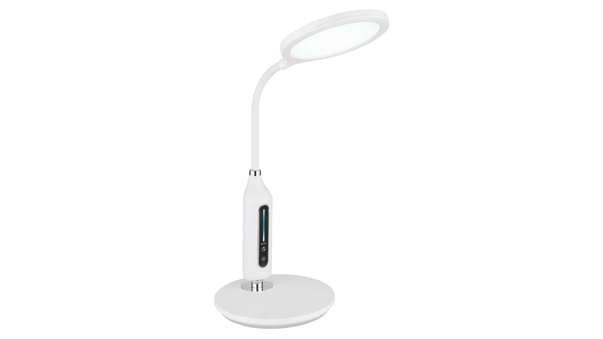 Schreibtischleuchte Globo lighting aus Kunststoff in Weiß GLOBO Lampen Serie Fruggy - Schreibtischleuchte weißes Silikon - Höhe ca. 41 cm