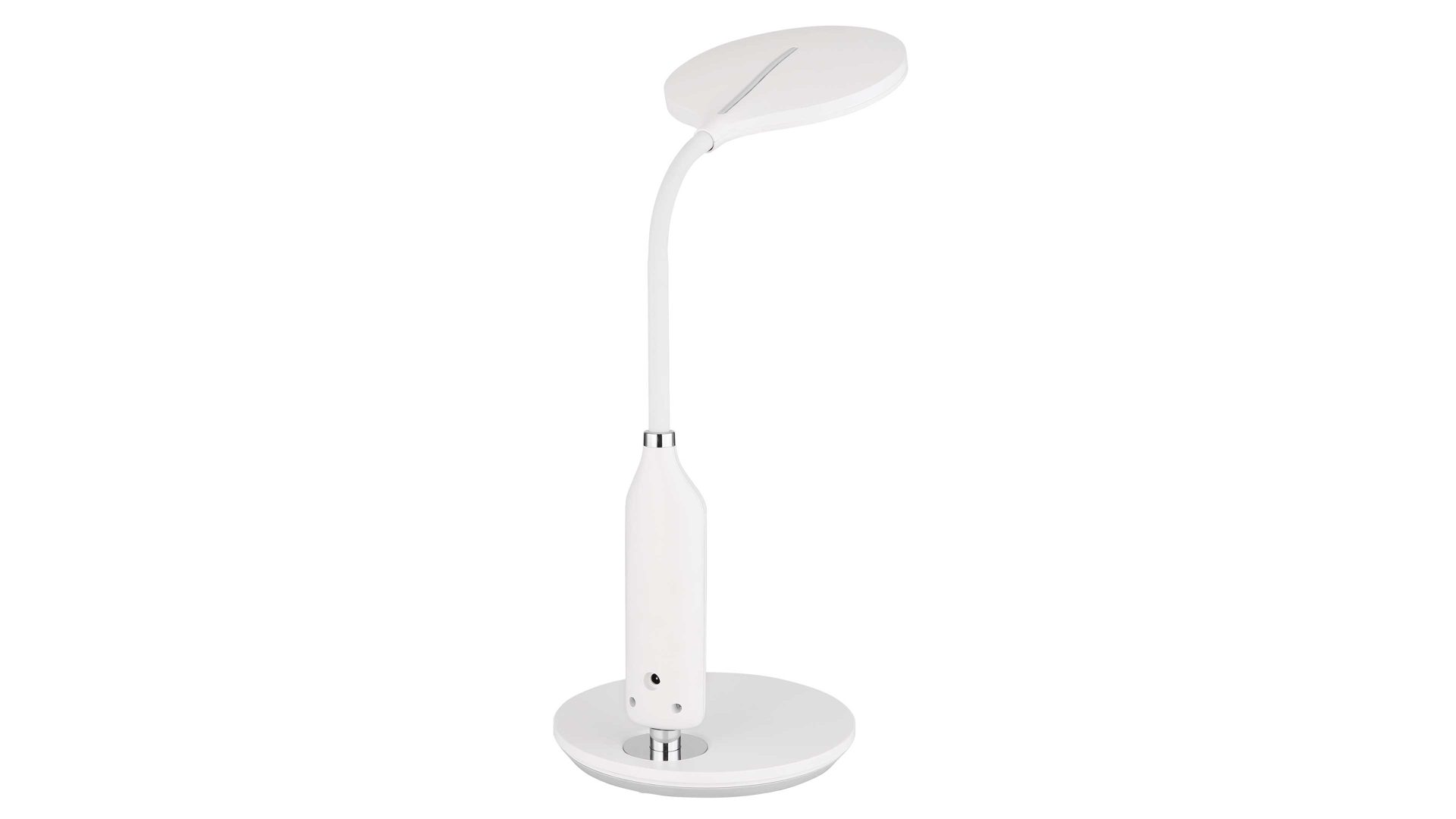 Schreibtischleuchte Globo lighting aus Kunststoff in Weiß GLOBO Lampen Serie Fruggy - Schreibtischleuchte weißes Silikon - Höhe ca. 41 cm