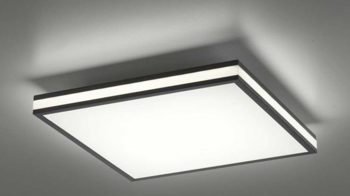 Deckenleuchte Just light. (leuchtendirekt) aus Metall in Schwarz JUST LIGHT. Lampenserie Mario Black schwarzes Metall - ca. 45 x 45 cm