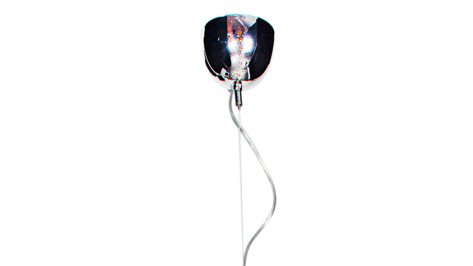 Pendelleuchte By rydens aus Glas in Grau BY RYDÉNS Leuchten Serie Gross - Hängeleuchte rauchgraues Glas - Durchmesser ca. 50 cm