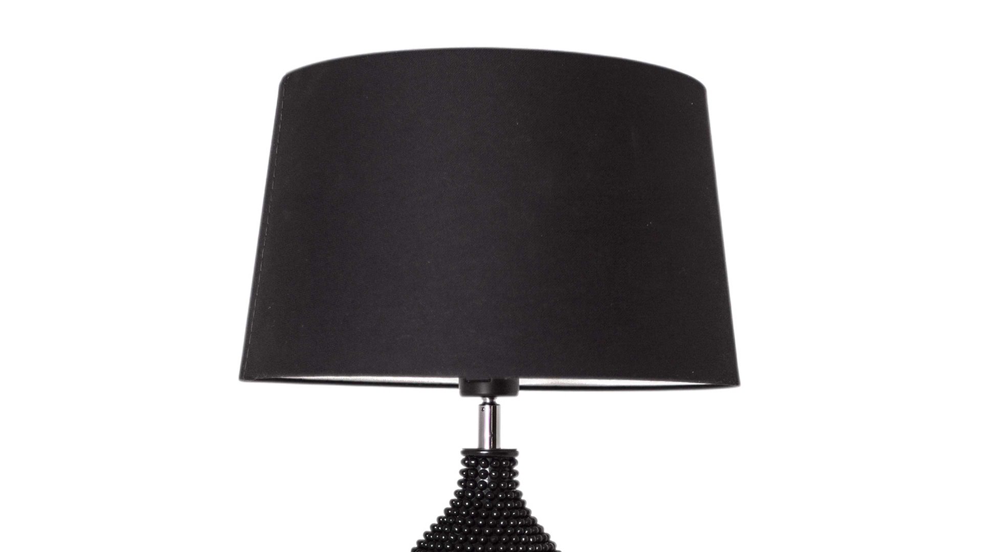 Tischleuchte By rydens aus Kunstharz in Schwarz BY RYDÉNS Leuchten Serie Lofty - Tischleuchte Schwarz & Schwarz - Höhe ca. 57 cm