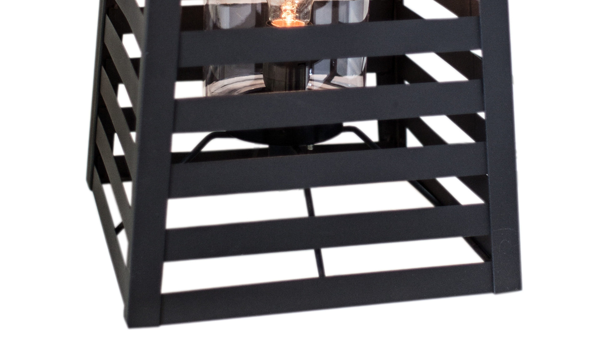 Außenleuchte By rydens aus Metall in Schwarz BY RYDÉNS Leuchten Serie Yankton - Garten-Laterne sandschwarzes Metall - Höhe ca. 60 cm