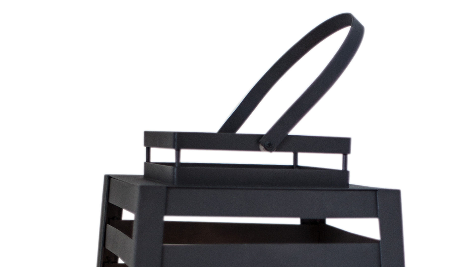 Außenleuchte By rydens aus Metall in Schwarz BY RYDÉNS Leuchten Serie Yankton - Garten-Laterne sandschwarzes Metall - Höhe ca. 60 cm