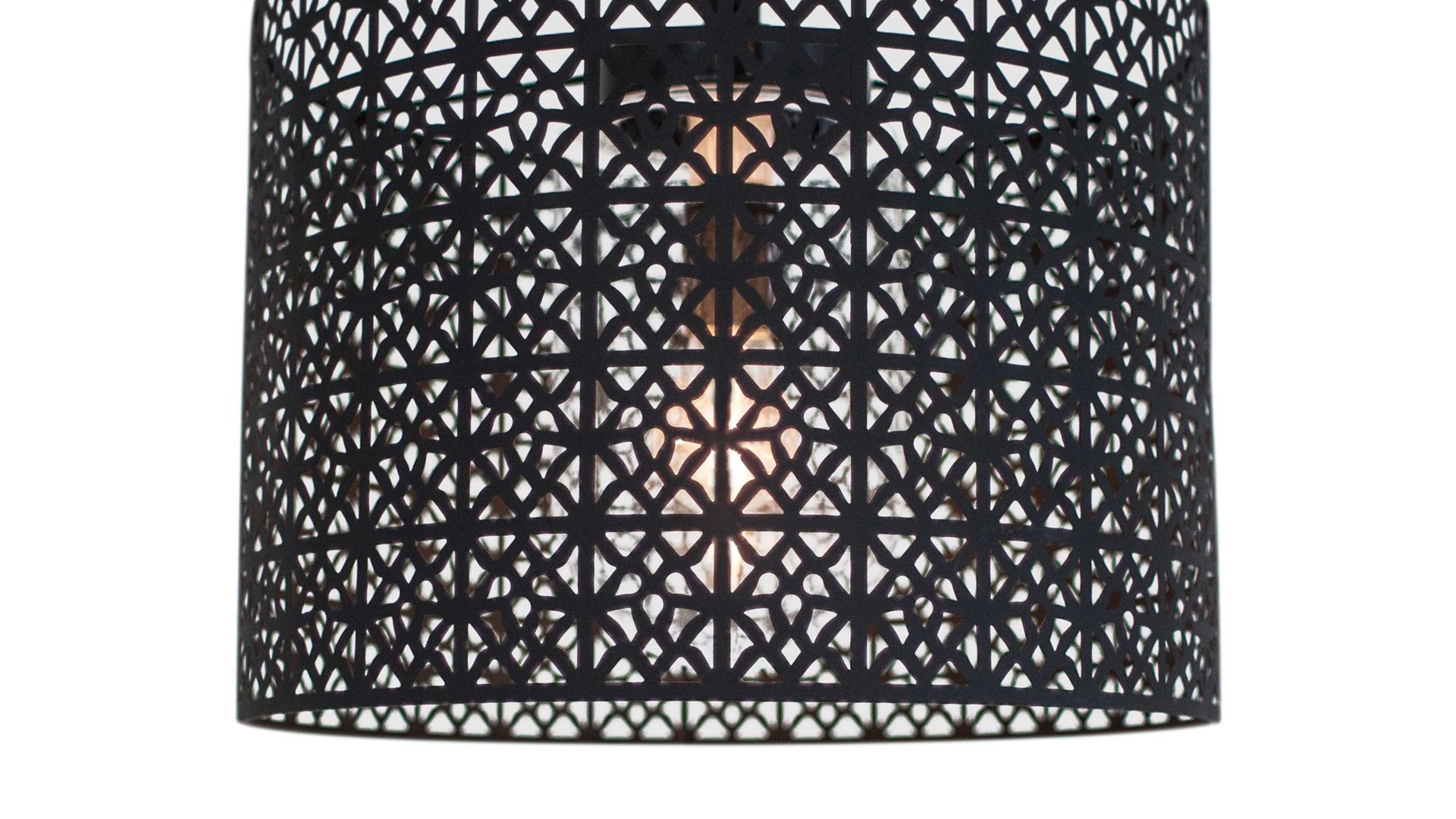 Pendelleuchte By rydens aus Metall in Schwarz BY RYDÉNS Leuchten Serie Maison - Hängeleuchte Schwarz - Durchmesser ca. 36 cm