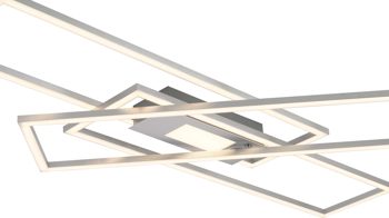 Deckenleuchte Just light. (leuchtendirekt) aus Metall in Metallfarben JUST LIGHT. Leuchten Serie Asmin - Deckenleuchte Metall - Länge ca. 99 cm