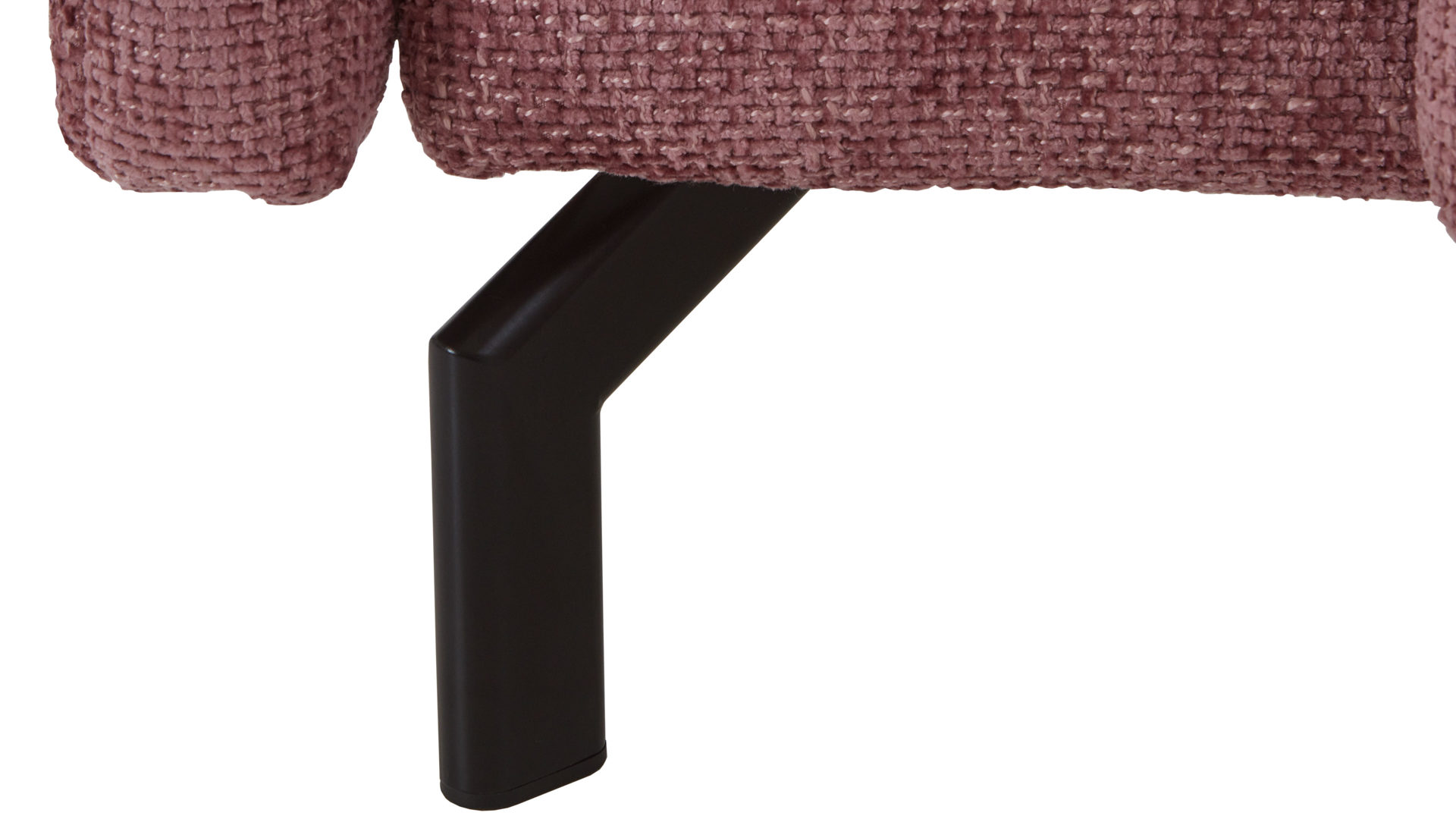 Schlafsofa Nehl aus Stoff in Rosa Schlafsofa Happy flamingofarbener Bezug Bendix - Liegefläche ca. 80 x 200 cm