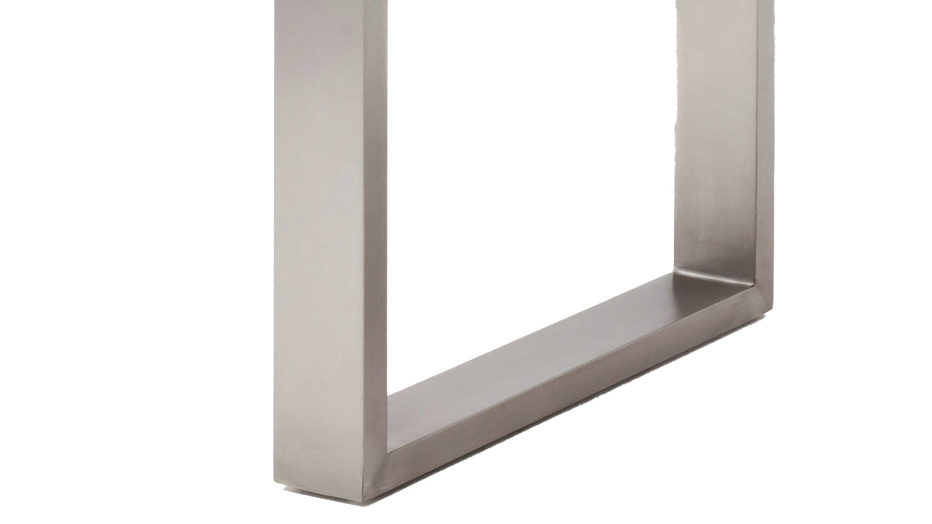 Esstisch Mca furniture aus Holz in Holzfarben Esstisch Matras Wildeiche & Edelstahl – ca. 180 x 100 cm