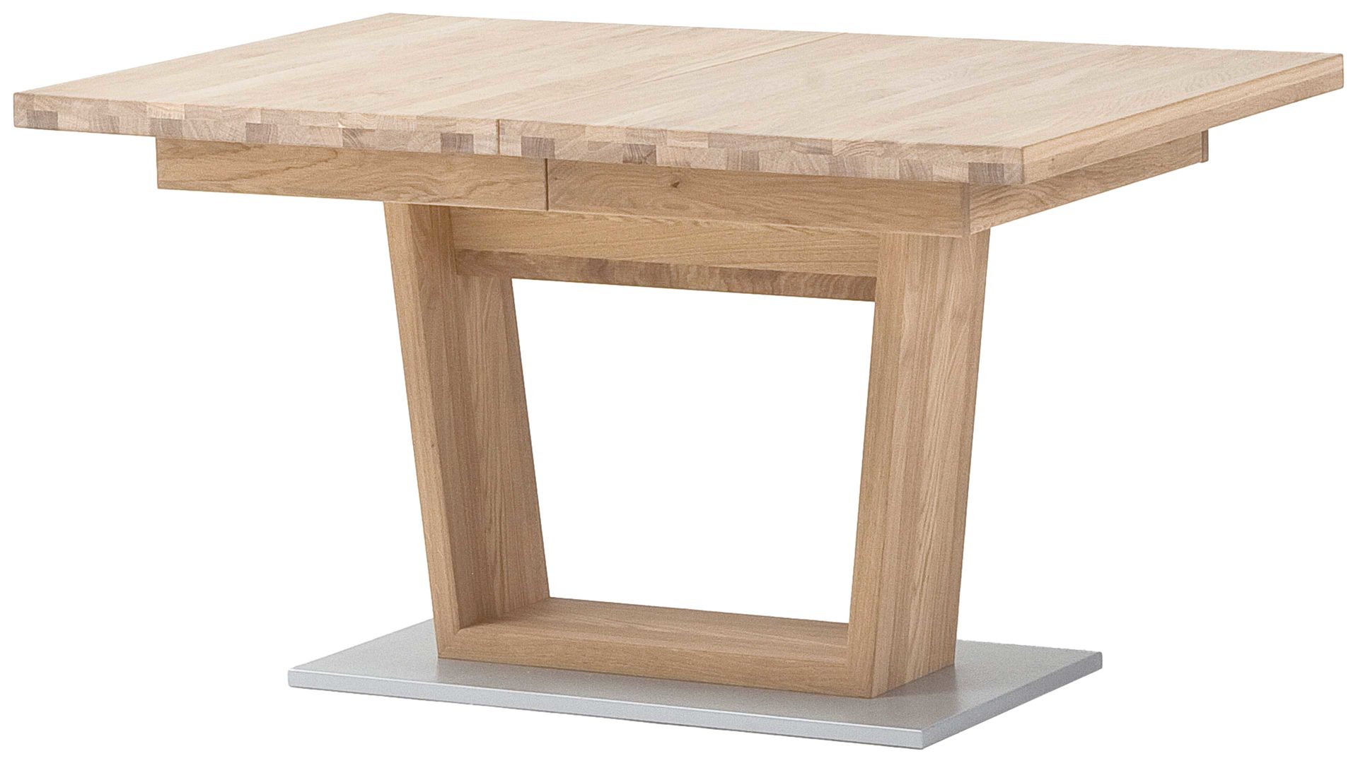 Auszugtisch Mca furniture aus Holz in Holzfarben Wohnprogramm Espero - Ausziehtisch Asteiche Bianco –  ca. 140 - 220 x 90 cm