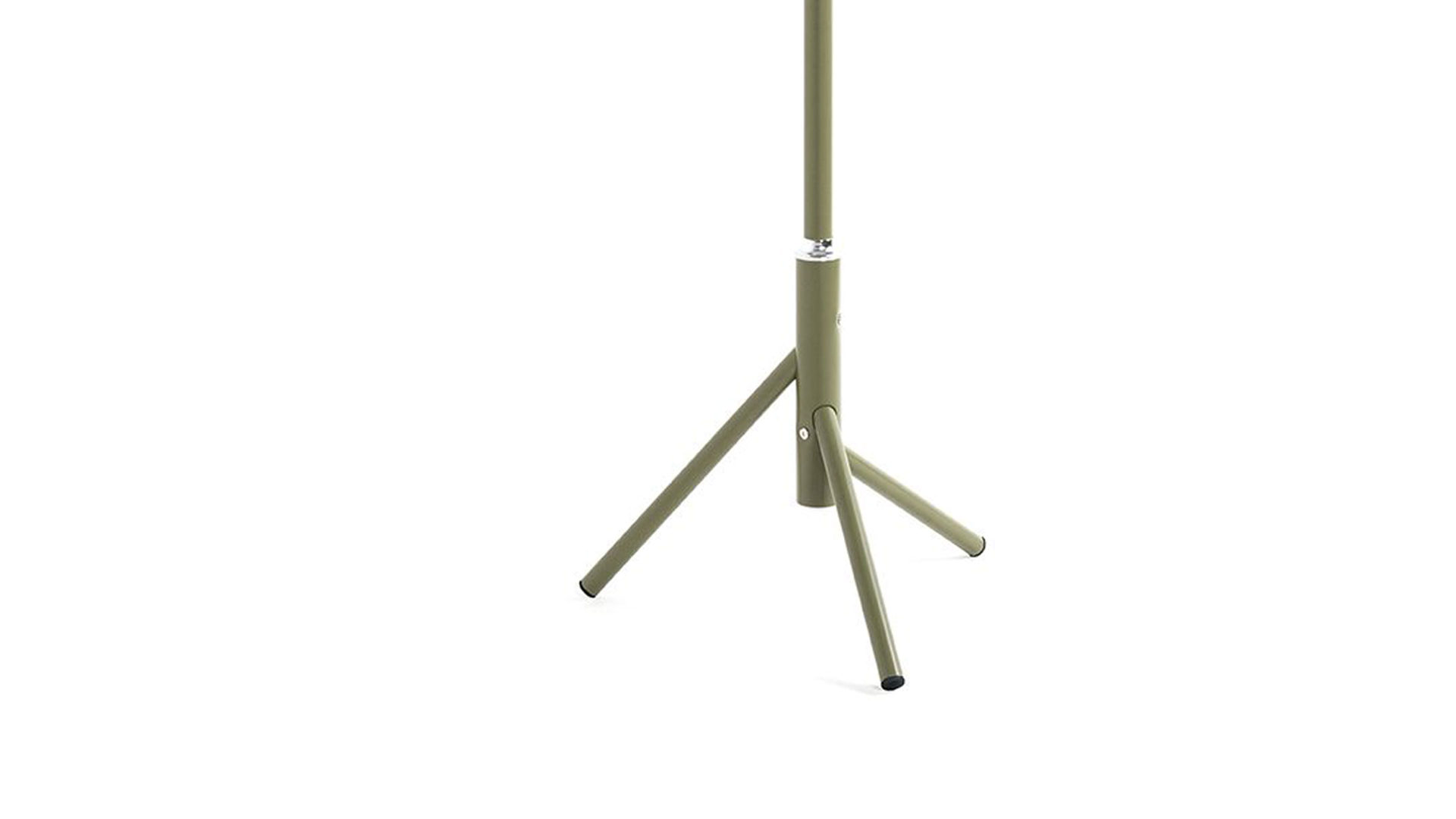 Standgarderobe Haku aus Metall in Grün Garderobenständer grünes Metall - Höhe ca. 173 cm