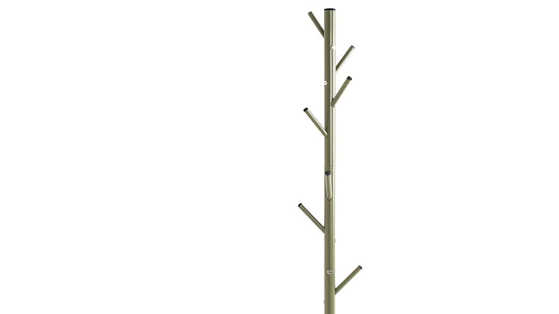 Standgarderobe Haku aus Metall in Grün Garderobenständer grünes Metall - Höhe ca. 173 cm
