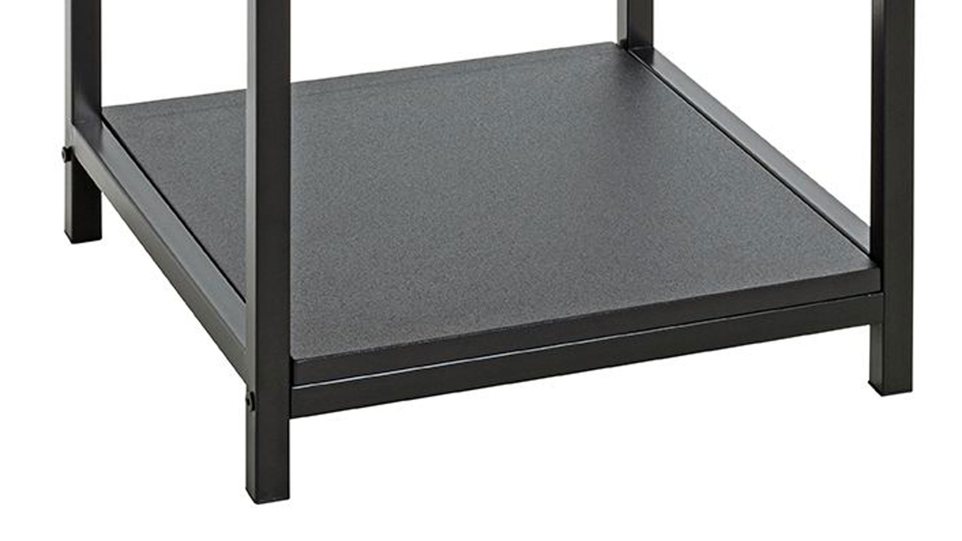 Beistelltisch Haku aus MDF in Schwarz Beistelltisch Schwarz - ca. 33 x 50 cm