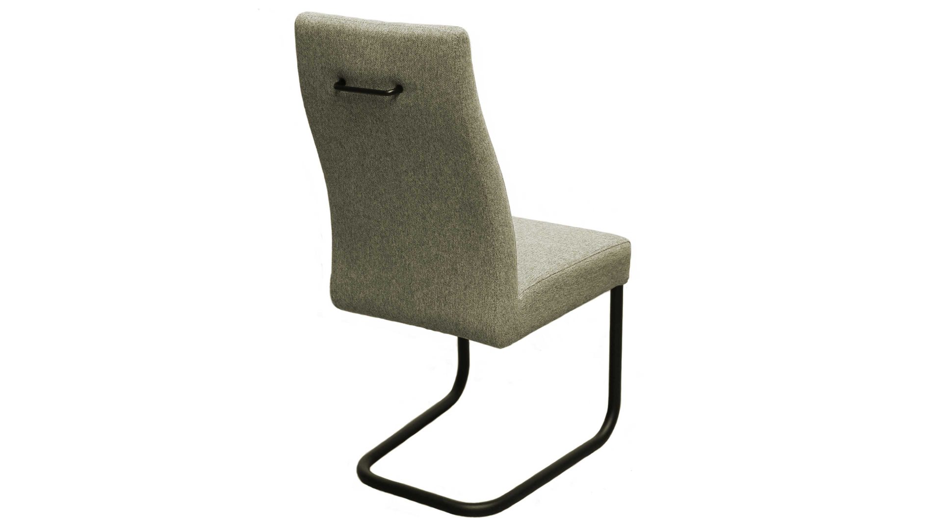 Schwingstuhl Standard furniture factory aus Kunstfaser in Grün Schwingstuhl Gardone grüner Strukturstoff Mercury May Fly 5514