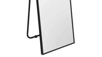 Standspiegel Mirrors and more aus Spiegel in Schwarz Standspiegel Britt Schwarz - ca. 40 x 160 cm