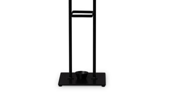 Standgarderobe M2 kollektion aus Metall in Schwarz Garderobenständer Viktor Schwarz – Höhe ca. 170 cm