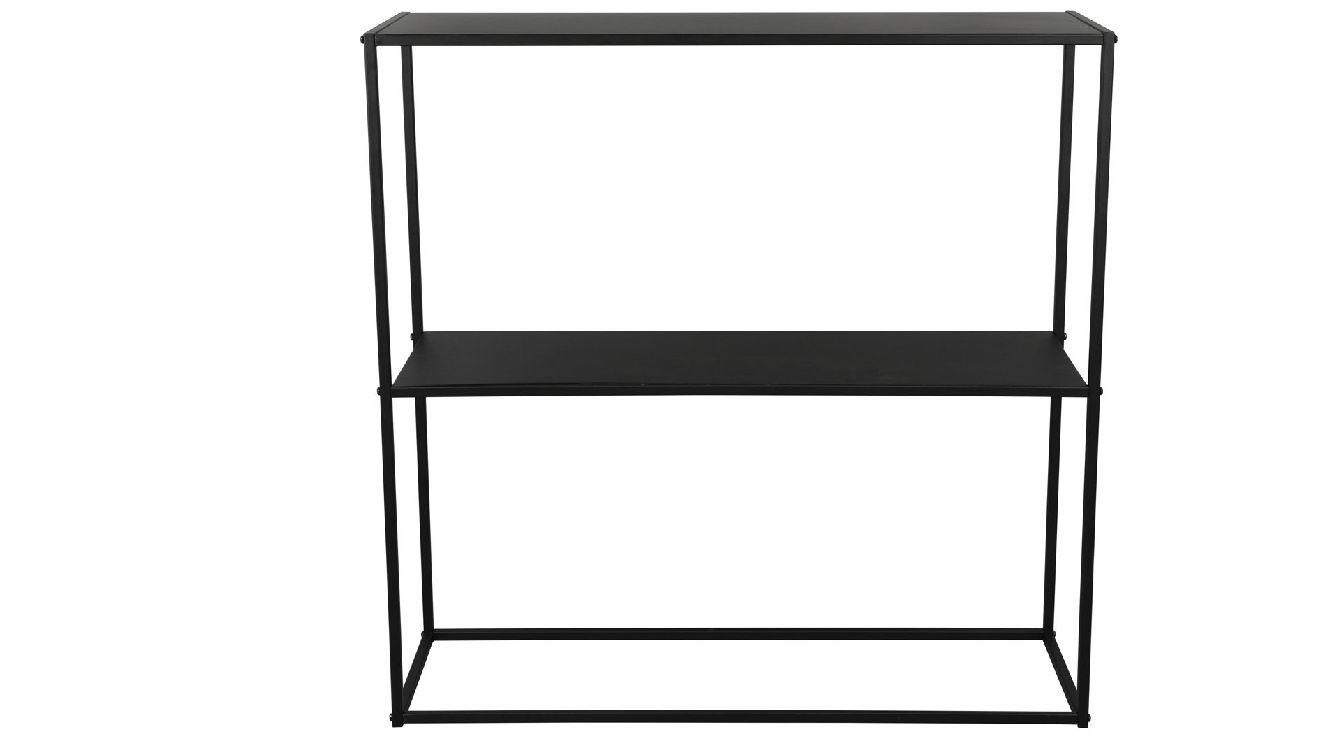 Regal Mirrors and more aus Metall in Schwarz Regal Chloe Schwarz - ca. 80 x 80 cm