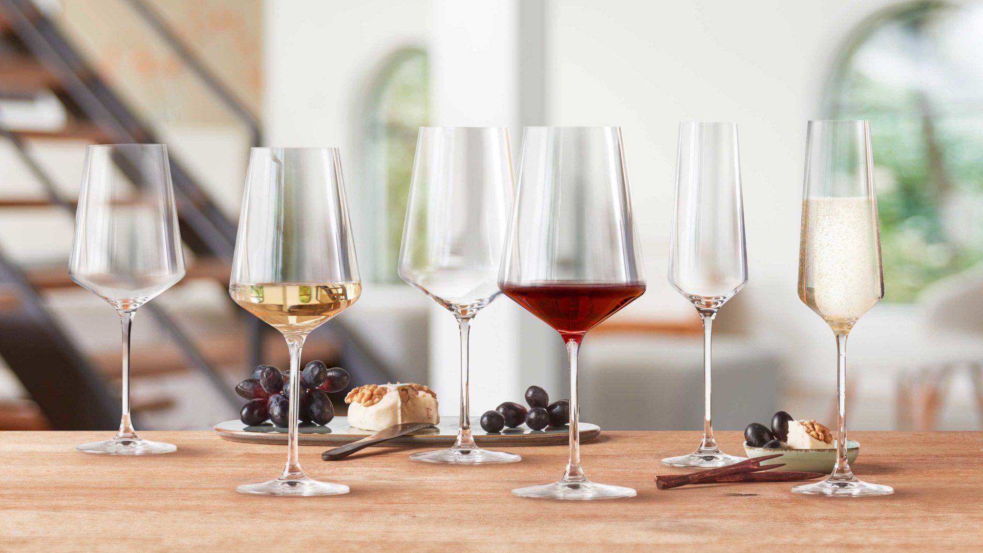 Rotweinglas Leonardo | glaskoch aus Glas in Transparent LEONARDO Kelchglas-Set Puccini TEQTON®-Kristallglas – zwölfteilig