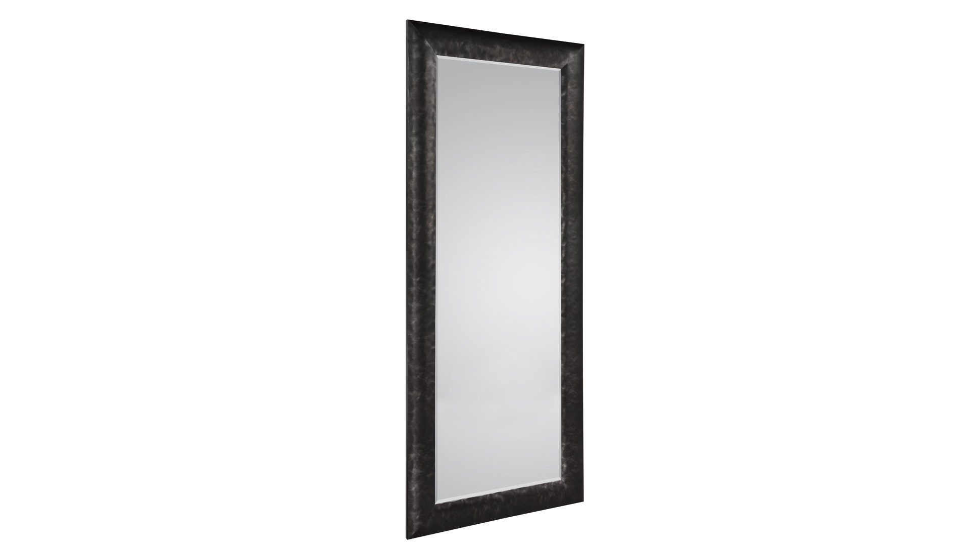 Wandspiegel Mirrors and more aus Spiegel in Schwarz Rahmenspiegel Elli Schwarz - ca. 70 x 170 cm