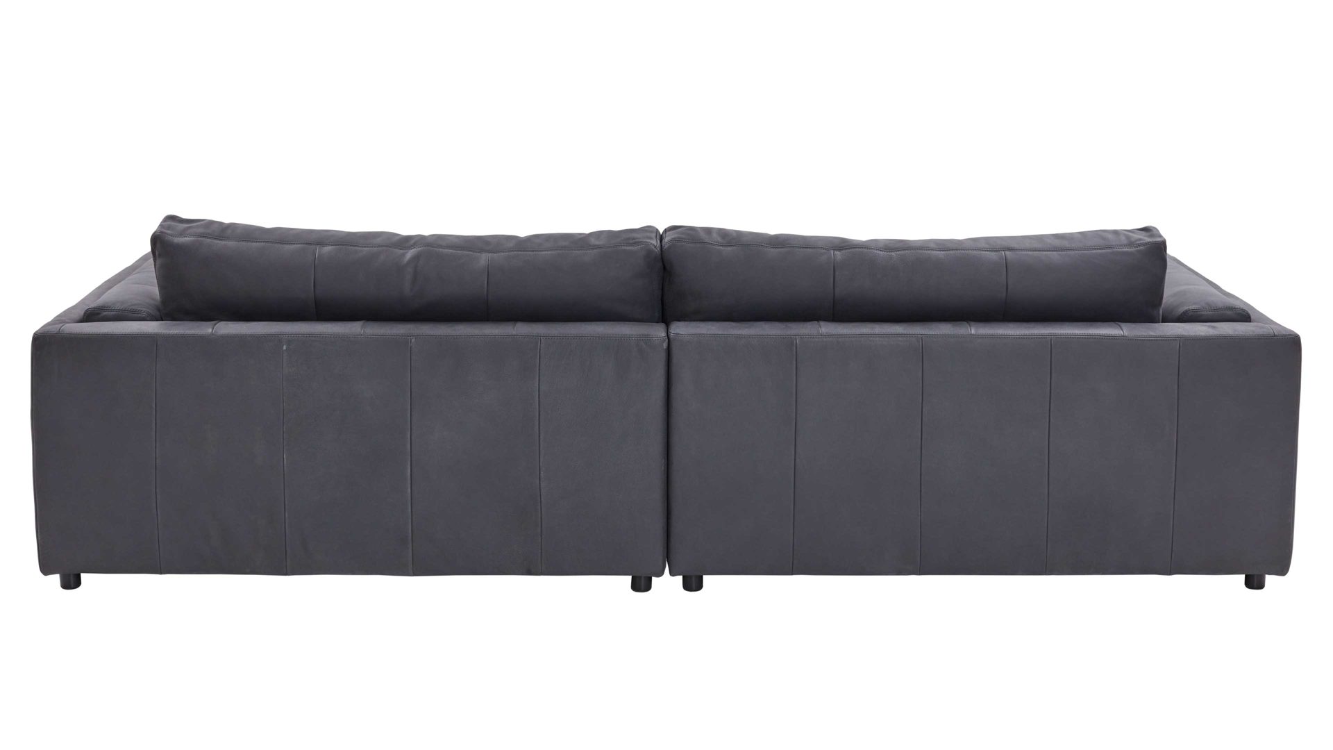Bigsofa SOFAkultur aus Leder in Anthrazit SOFAkultur Programm SK 760 - Bigsofa anthrazitfarbenes Leder Movini - Länge ca. 294 cm